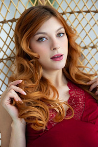 Naty Evans All Natural Redhead